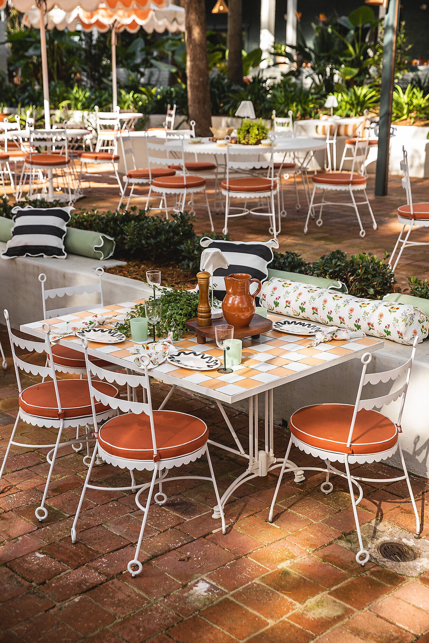 Lulu S Restaurant Garden The Lodge Jamberoo By Studio Barbara Eat