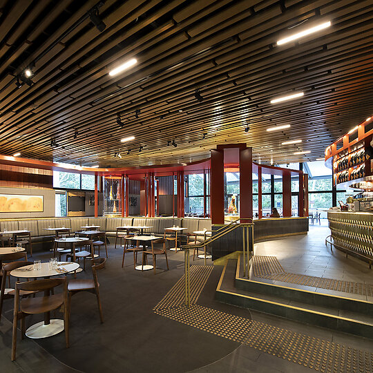 Interior photograph of Local Connections at University of Newcastle by MURRAY MCKEAN PHOTOGRAPHY
