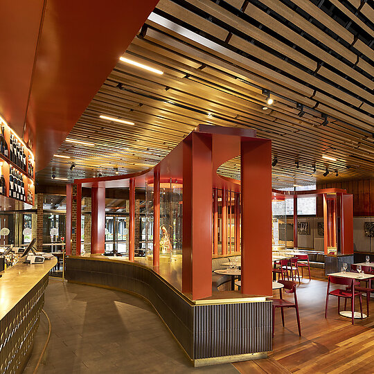 Interior photograph of Local Connections at University of Newcastle by MURRAY MCKEAN PHOTOGRAPHY