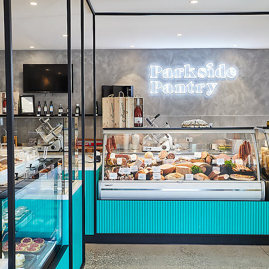 Interior photograph of Parkside Pantry by Michelle Jarni