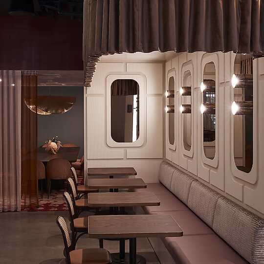 Interior photograph of Cucina Porto by Damian Bennett