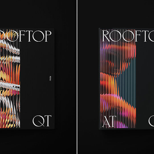 Interior photograph of Rooftop at QT by Toben