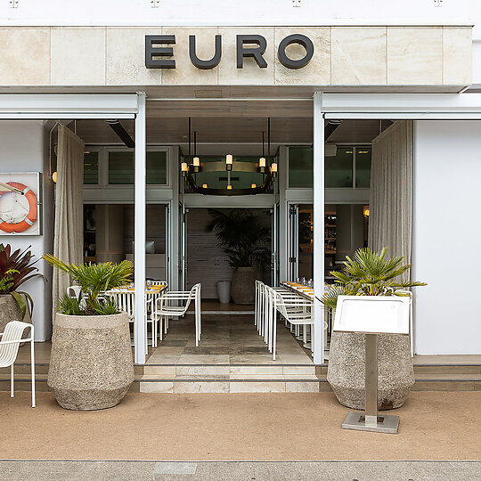 Interior photograph of Euro by Jono Parker