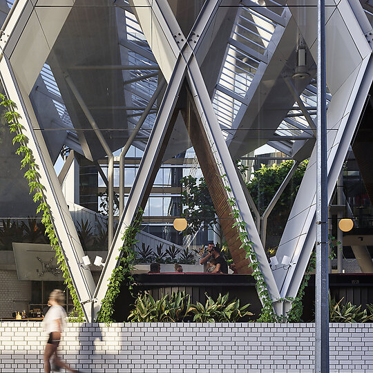 Interior photograph of Jubilee Hotel by Scott Burrows