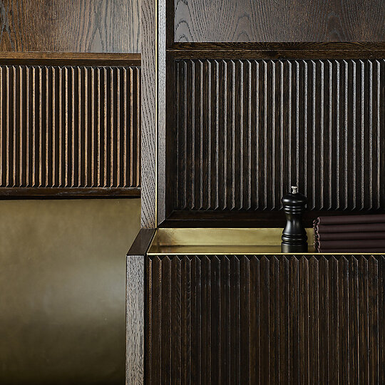 Interior photograph of The Charles Grand Brasserie & Bar by Anson Smart 