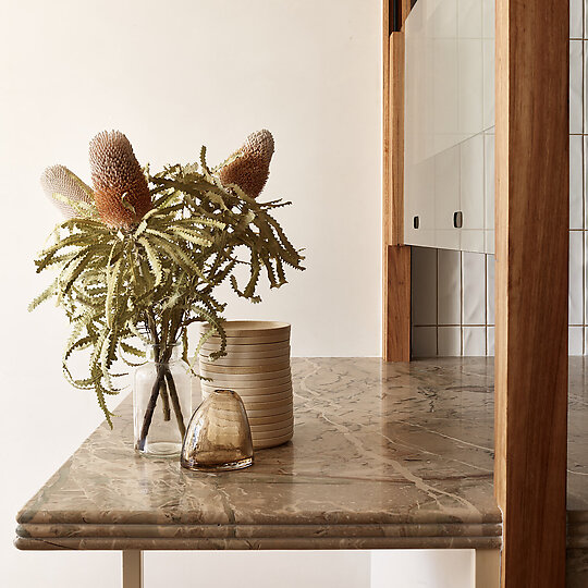 Interior photograph of Home Croissanterie by Steven Woodburn