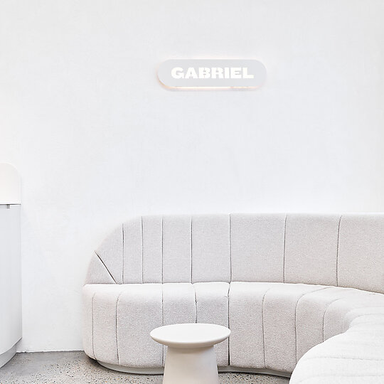 Interior photograph of Gabriel Coffee by Steven Woodburn