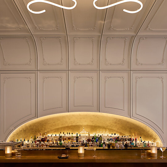 Interior photograph of Luma Bar & Restaurant by Nicole Reed