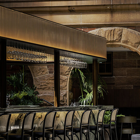 Interior photograph of The Treasury - InterContinental Hotel Sydney by  Trevor Mein