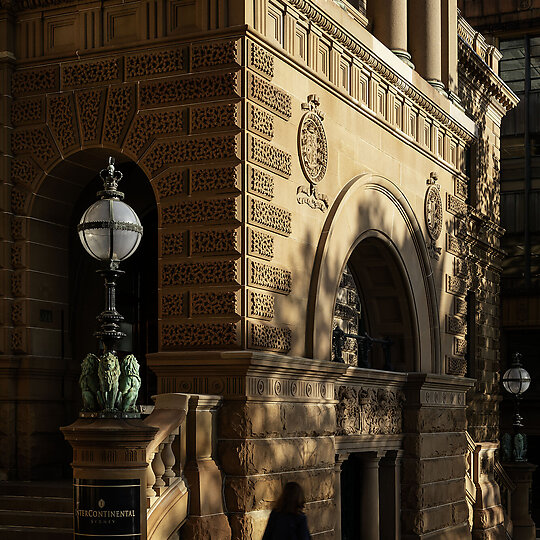 Interior photograph of The Treasury - InterContinental Hotel Sydney by  Trevor Mein