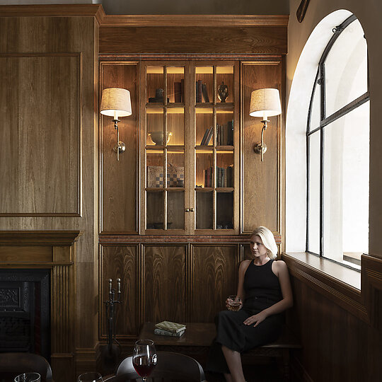 Interior photograph of Bassendean Hotel by Dion Robeson