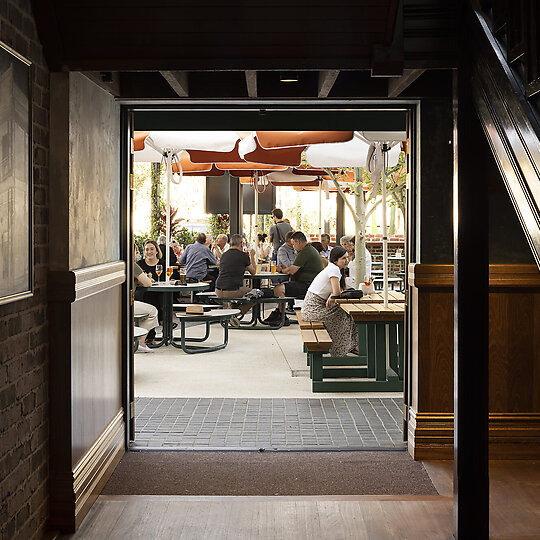 Interior photograph of Bassendean Hotel by Dion Robeson