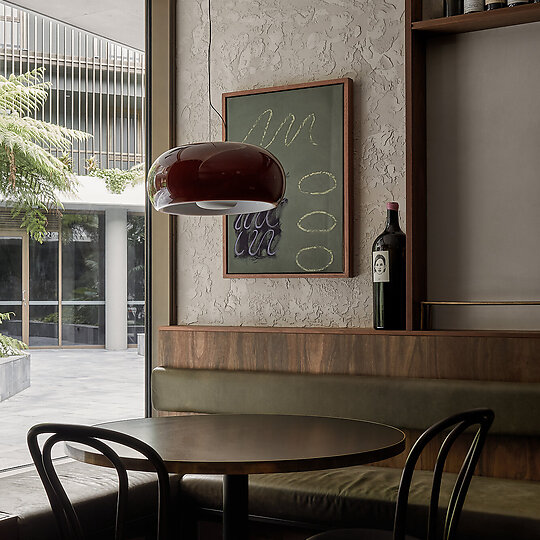 Interior photograph of Bar Heather by Andy Macpherson