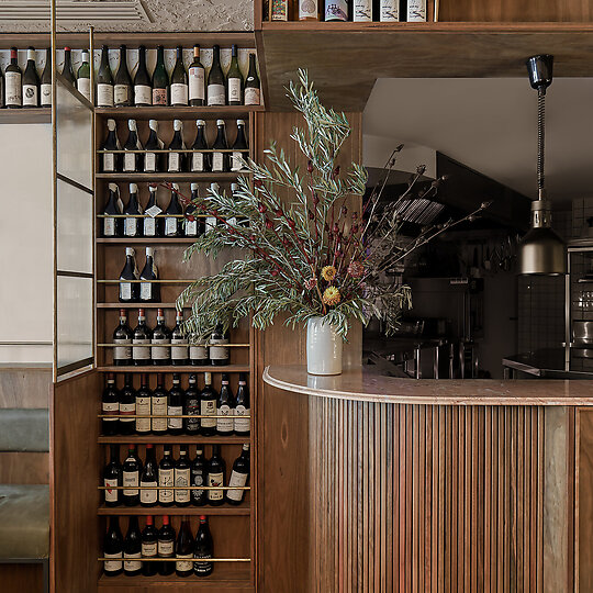 Interior photograph of Bar Heather by Andy Macpherson