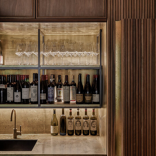 Interior photograph of Bar Heather by Andy Macpherson