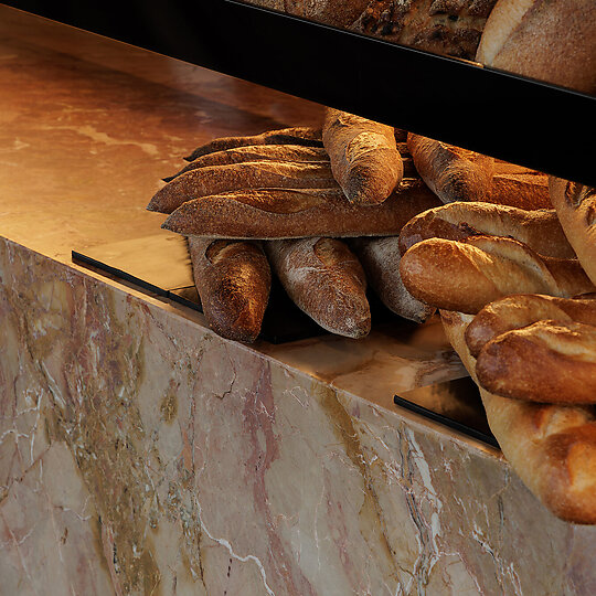 Interior photograph of Laurent Bakery, Ivanhoe by Timothy Kaye