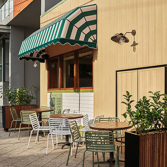 Interior photograph of Earlwood Hotel by Ryan Linnegar Photography