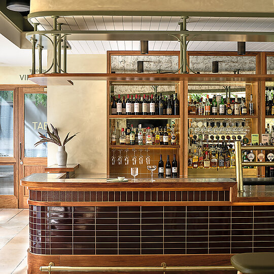 Interior photograph of Earlwood Hotel by Ryan Linnegar Photography