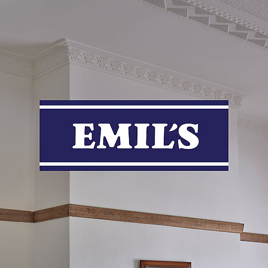 Interior photograph of Emil's by Peter Clarke