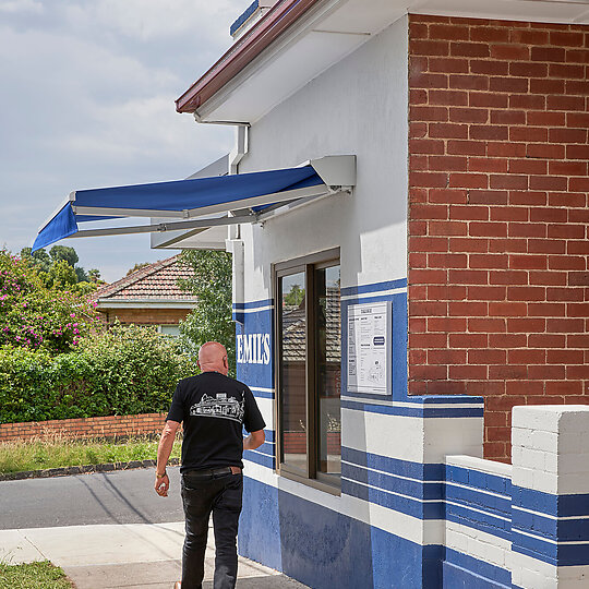 Interior photograph of Emil's by Peter Clarke