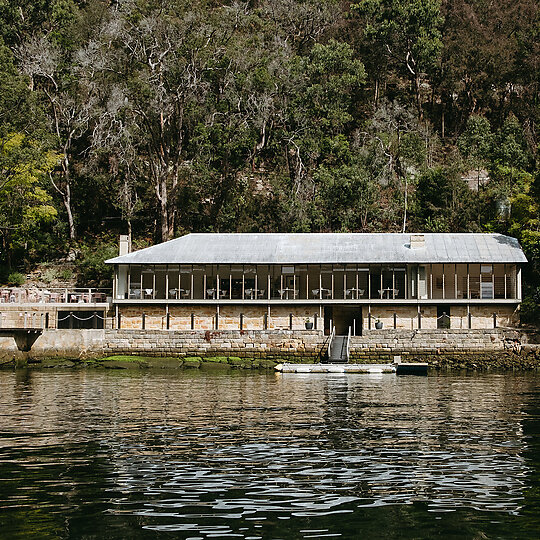 Interior photograph of Berowra Waters Inn by Victoria Geraghty