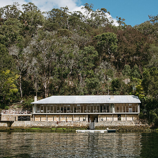 Interior photograph of Berowra Waters Inn by Victoria Geraghty