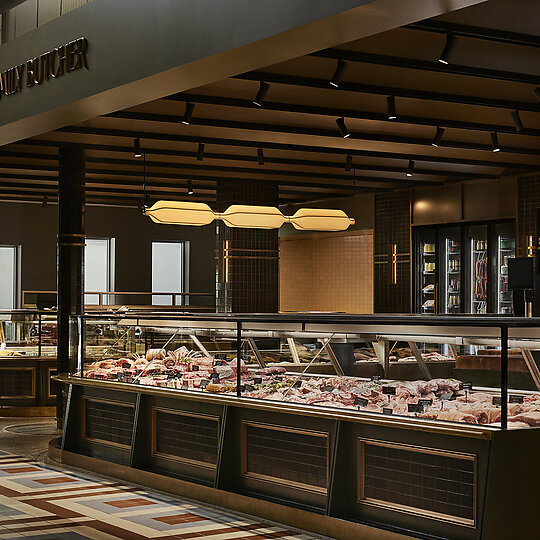 Interior photograph of G.McBean Family Butcher by Sharyn Cairns