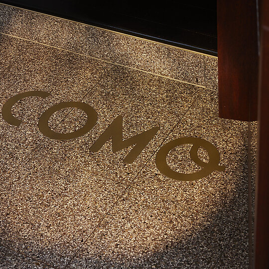 Interior photograph of Como Restaurant by Cieran Murphy