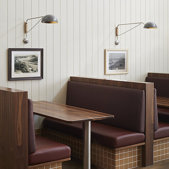 Interior photograph of The Beach Hotel by Alexander McIntyre