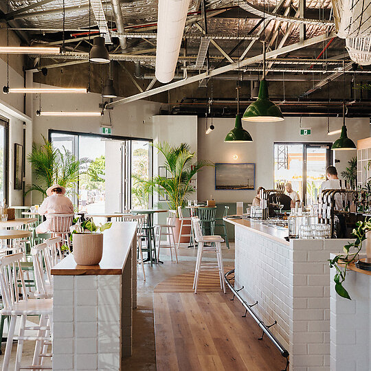 Interior photograph of Busselton Pavilion by Peggy Voir