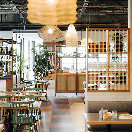 Interior photograph of Busselton Pavilion by Peggy Voir