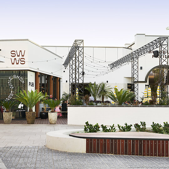 Interior photograph of Busselton Pavilion by Joel Barbitta