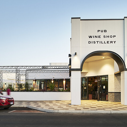 Interior photograph of Busselton Pavilion by Joel Barbitta