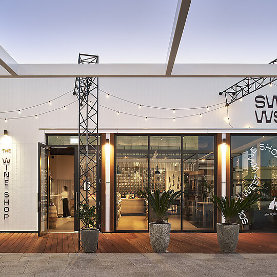 Interior photograph of Busselton Pavilion by Joel Barbitta