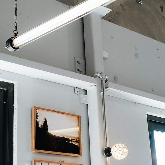 Interior photograph of Busselton Pavilion by Peggy Voir