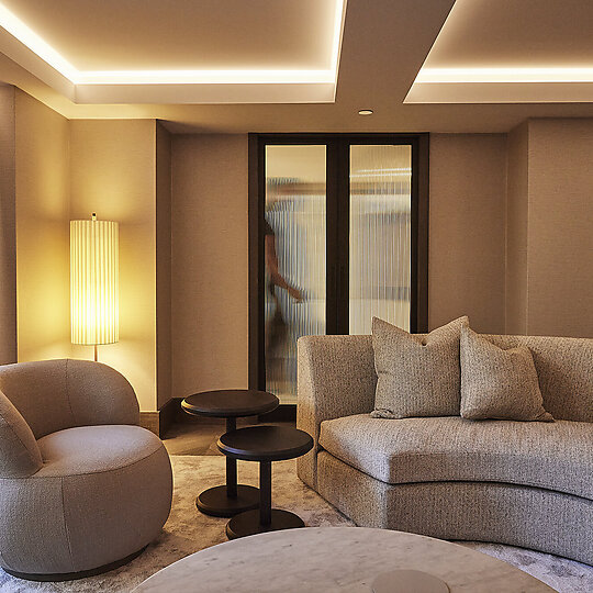 Interior photograph of The Lyall by Marija Ivkovic