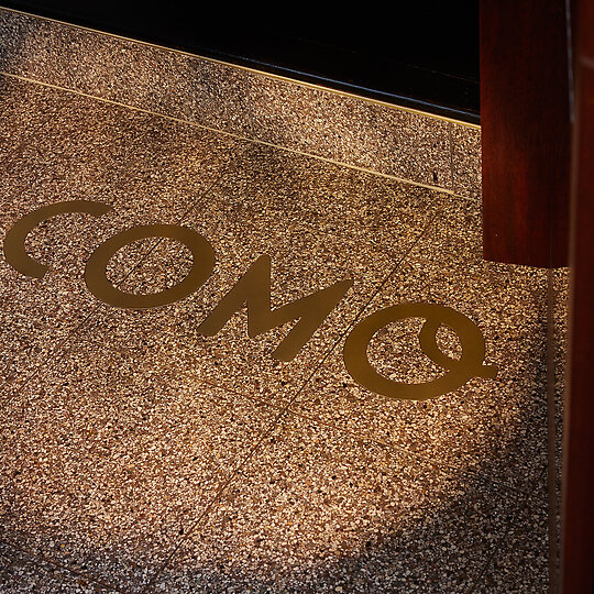 Interior photograph of Como Restaurant by Cieran Murphy